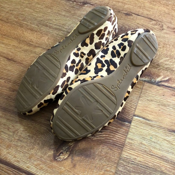 Splendid ‘Cannes’ Horsehair Animal Print Flats 11 - Picture 3 of 4